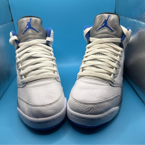 Blue Stealth 5s Release Date Nike Air Jordan Retro White Royal
